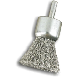 vendita online Spazzola a pennello in acciaio con gambo art.p10 Rotoli, dischi e spazzole abrasive Sit Spa